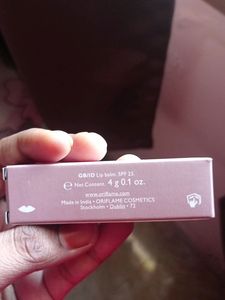 The one Lip Balm Tender Peach Colour