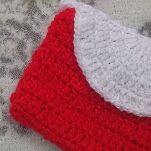 Crochet Strawberry Wallet 👛