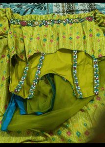 💛 Yellow Gown With Duppata 💛