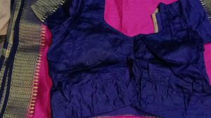 Elegant Magenta Saree