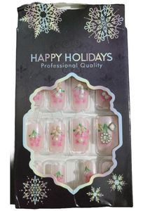 Set 3 Professional Qualities Happy Holidays Nails