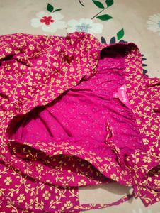 Golden Print Short Plazzo Pant