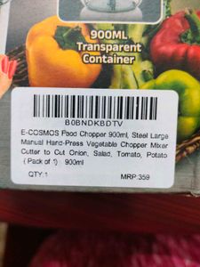 Hand press Food Chopper