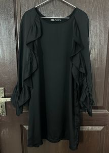 ZARA Ruffle Dress