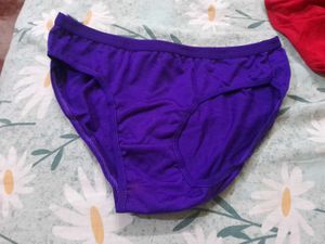 Black RED BLUE Briefs Set Of 3