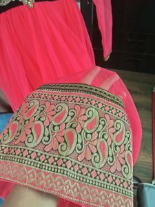 Ethenic Dark Peach Gown