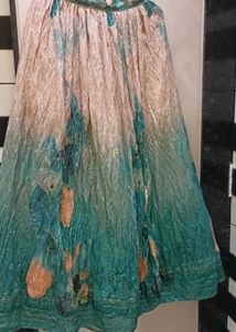 double shade lehenga choli