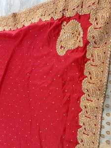 Double Shade Saree Brand New