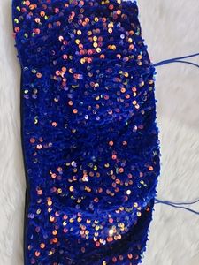 Blue Party Wear Top