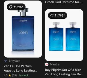 Pilgrim Zen Premium Perfume