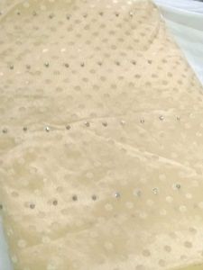 Cream Festive Saree