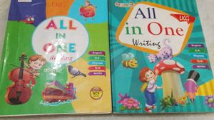 Lkg Books All In One Writing And Reading