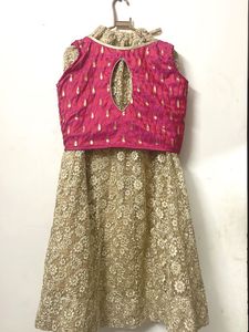 Pink Lehanga Choli