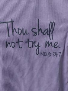 People Slim Fit Lavender T Shirt