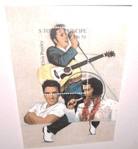 St.Thomas Prince Islands 1994 Elvis Presley.