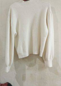 Cozy White Sweater