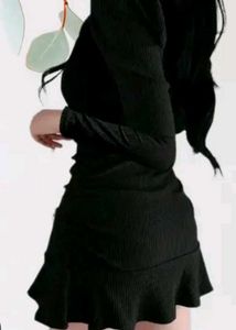 DRESS WITH MINI SKIRT
