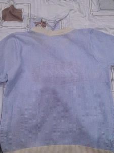Girls/ Woman Blue Stylish Top Korean Style