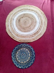 Handmade Jute Mat Made With Natural Rop