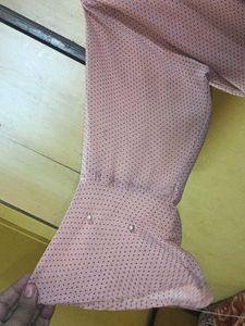 Polka Dot Pink Top