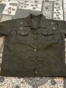 Stylish Dark Green Jacket