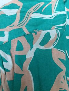 Sea Green Short Kurti