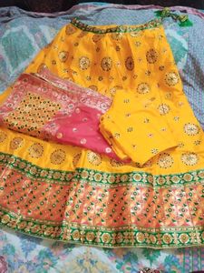 Indian Banarasi Lengha Set