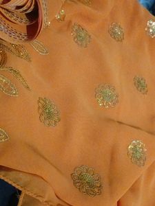 Orenge Saree