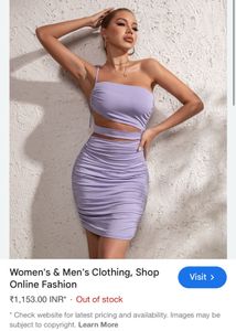 Urbanic Body on Lavender Cutout Dress
