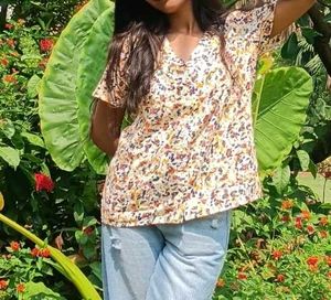 Floral Print Top
