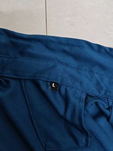 Stylish Blue Shirt lycra