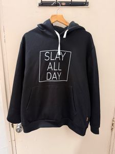 Black 'Slay All Day' Hoodie