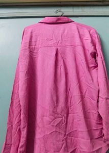 Pink Button-Down Shirt
