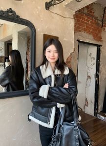 H&M  Suede Biker  jacket