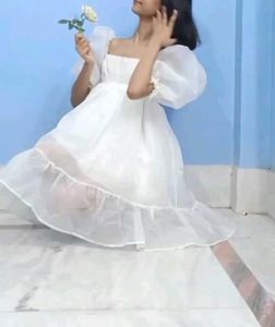 Dreamy White Dress 🤍