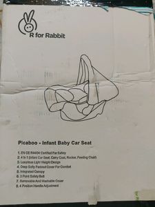 R For Rabbit - Baby Car Seat