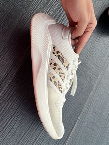 Adidas White Sneakers-UK 5