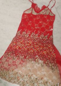 Imported Red Nighty Cuz Beach Dress