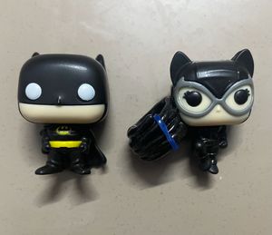 Batman & Catwoman Funko Pops