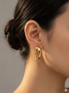 Gold Hoop Earrings