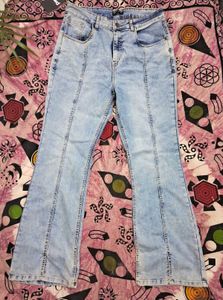 Light Wash Flare Jeans