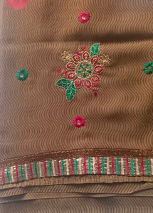Printed LightWeight Sari(Unused)