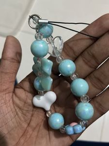 Cute Beaded Phone Charm