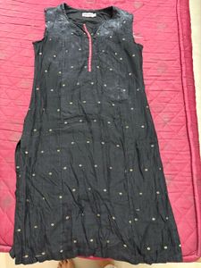 Elegant Black Kurta