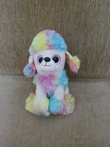 Rainbow Poodle Plush