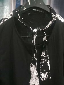 Chic Black &amp; White Mini Dress