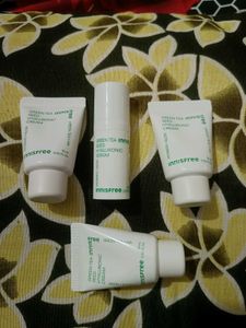 Green Tea Seed Hyaluronic Cream ,Serum Pack Of 4