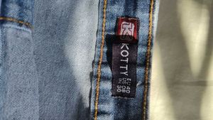 Denim Mini Skirt with Buttons