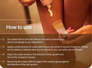 Namyaa Hair Removal Cream Wth Free After Wax Serum