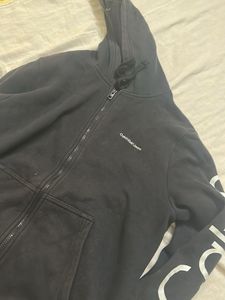Calvin Klein Black Logo Jacket Imported From Usa